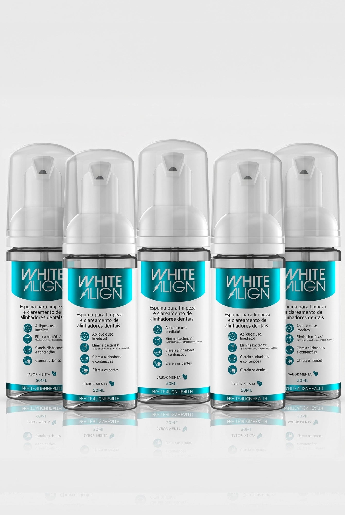 KIT WhiteAlign Espumas PARA DENTISTAS (5 Unidades)