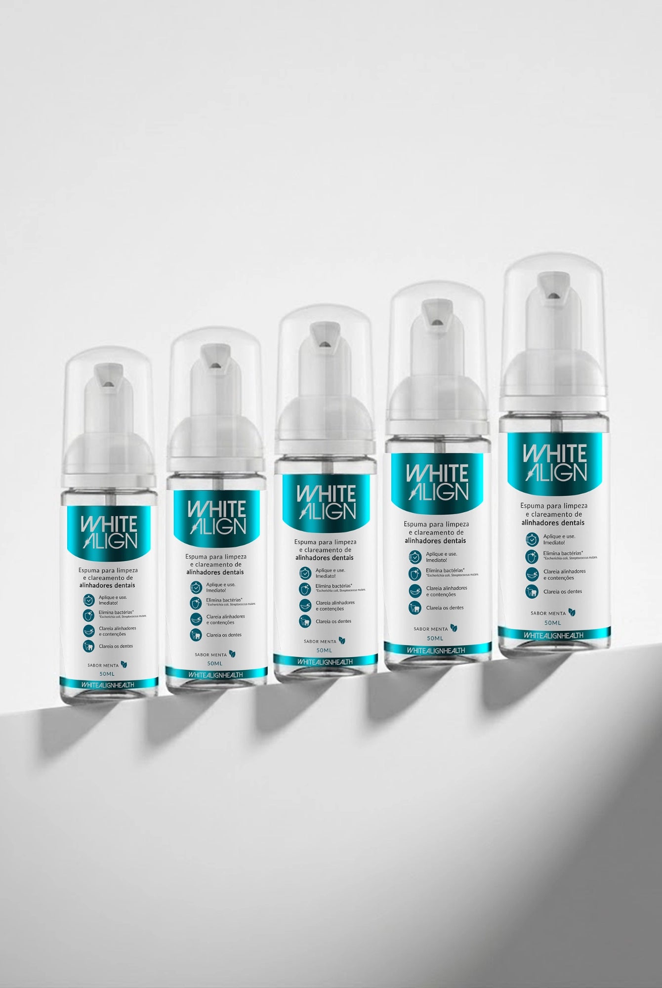 KIT WhiteAlign Espumas PARA DENTISTAS (5 Unidades)