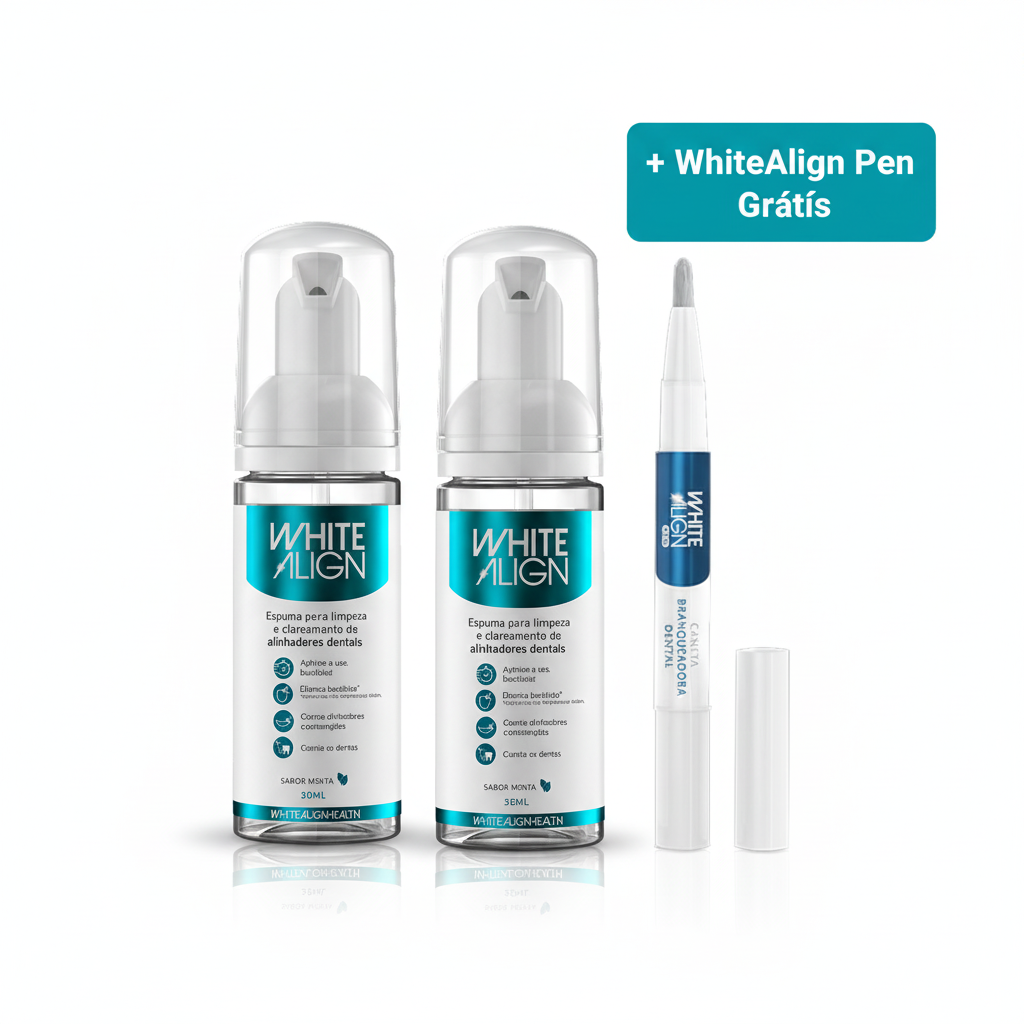 Kit Dentes mais Claros - 3 Produtos